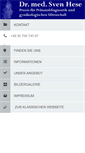 Mobile Screenshot of praenatal-hese.de